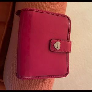 Pink Coach Wallet